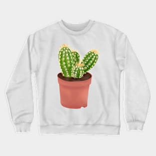 Cactus Drawing Crewneck Sweatshirt